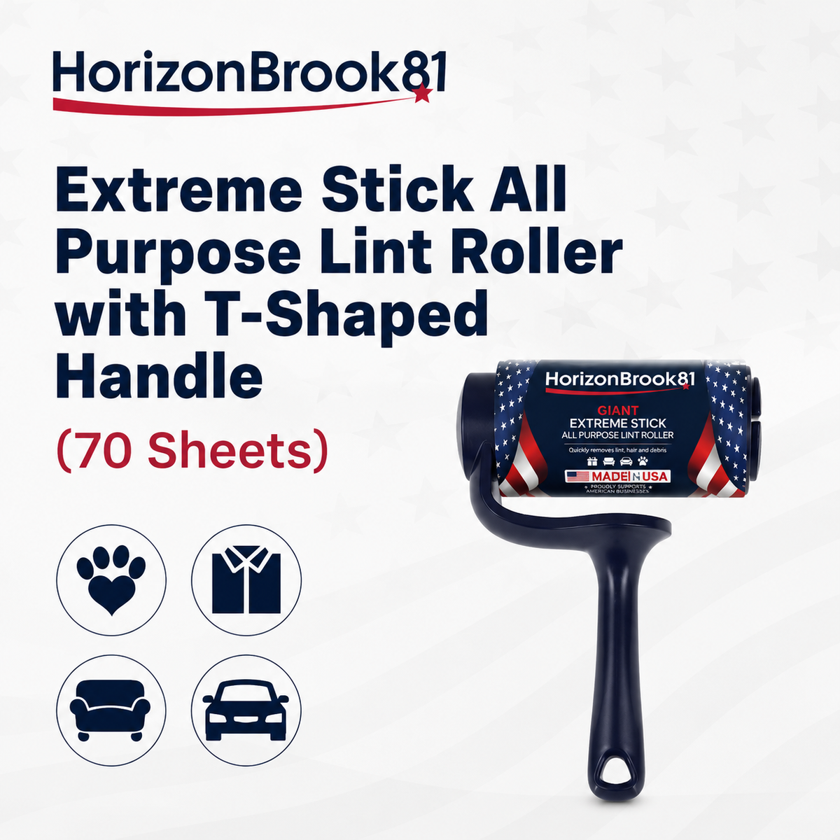 Giant T-Handle Lint Roller