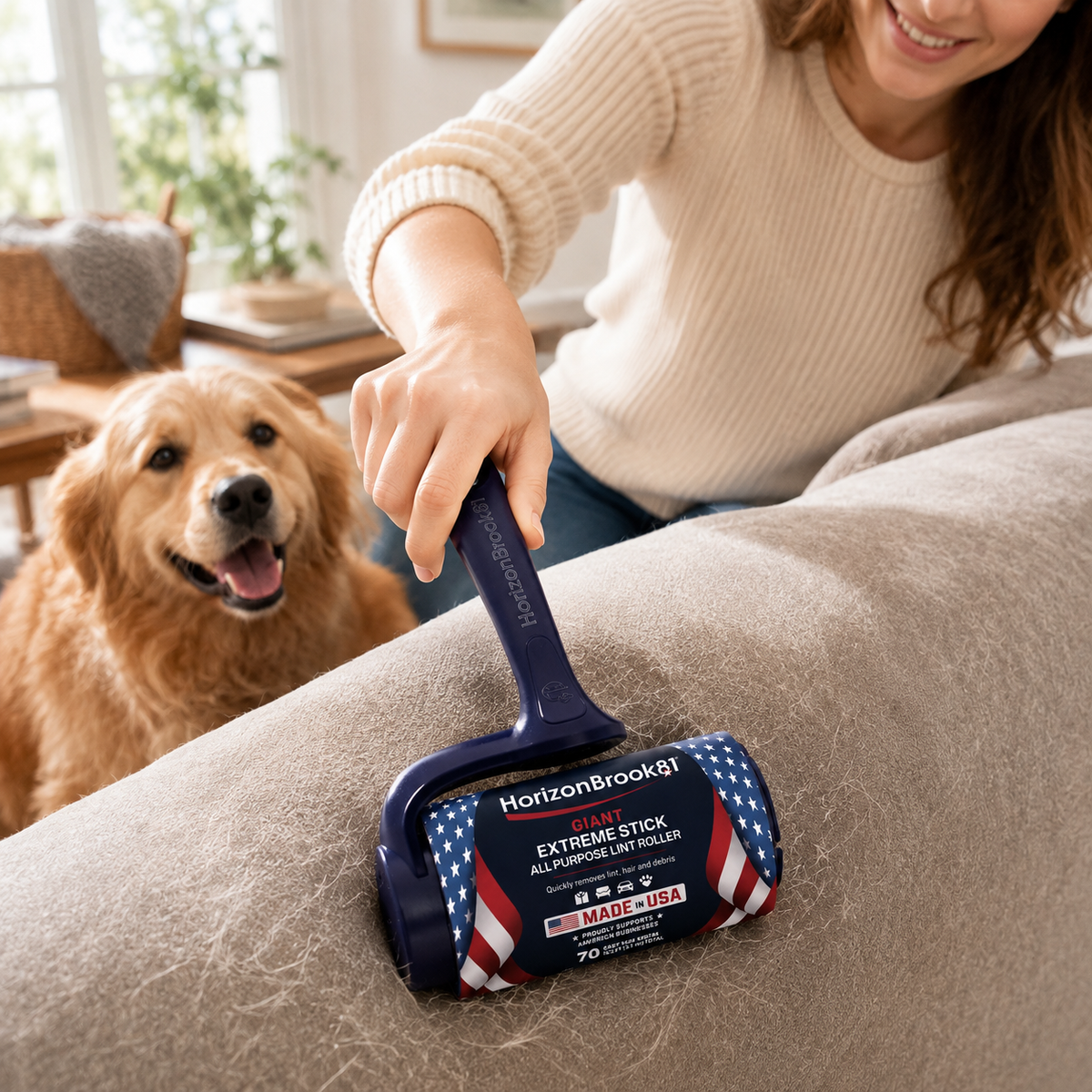 Giant T-Handle Lint Roller